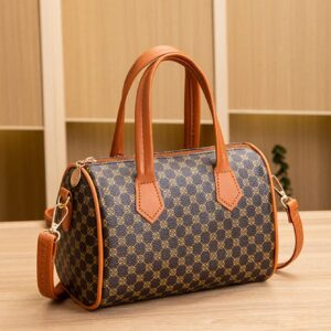 1pc Vintage Old Flower Polka Dot Mini Crossbody Bag